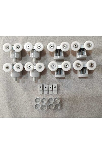 ACRYLBATH Banyo Duş Cam Kabin Rulmanı - 8 Adet Tekerlek Takım Set Fiyatı