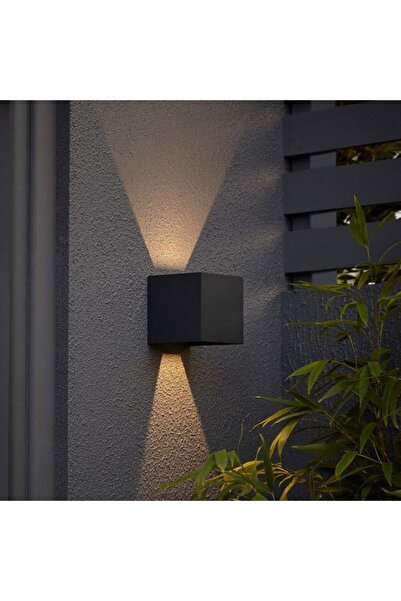 fullreyon Işık Açısı Ayarlanabilir 10 Watt Dekoratif Led Aplik, Bahçe Duvar Armatürü, Villa, Bungalov Apliği
