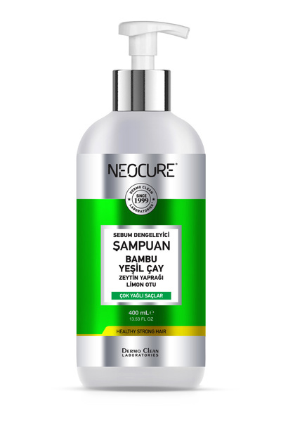 NeoCure Bambu Yeşilçay Özlü Yağlı Ve Kepekli Saçlar Için Sebum Dengeleyici Şampuan 400 ml