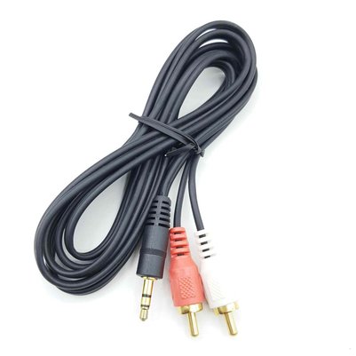 Çınarcık Tk 1.5 Metre 3.5mm Erkek Jack AV 2 RCA Erkek Uzatma Kablosu