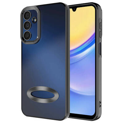 AQUA AKSESUAR Samsung Galaxy A15 Uyumlu Logo Gösteren Kamera Korumalı Renkli ...
