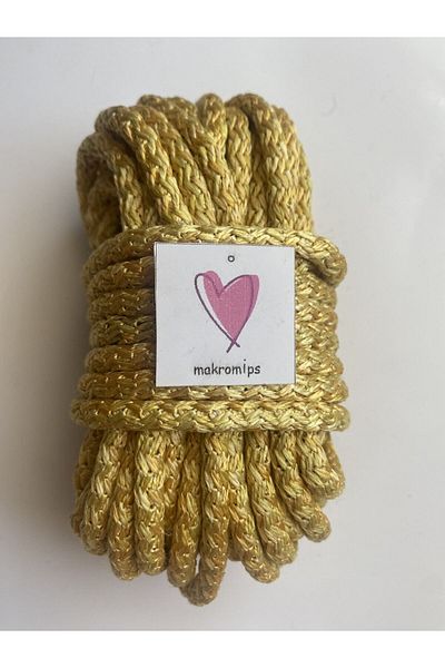 Makromİps MAKROME 10 Meters Sewable Mug Cord - Rope Tent Camping Polyester String