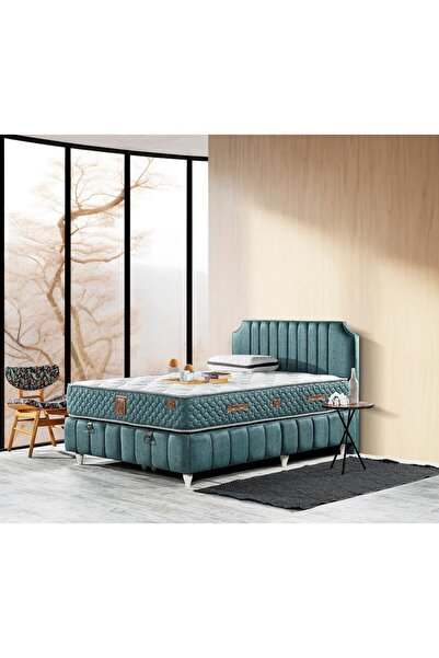 Mobilya Dükkanım Bernita 180X200 Çift Kişilik Yatak, Baza, Başlık Seti EY2021