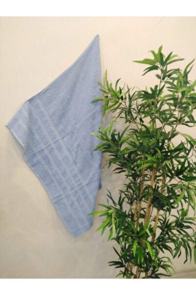 NİVEMESHOME Nivemeshome Синій банний рушник Çınar