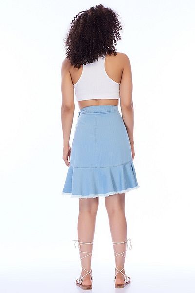 Pitti Fustă de damă Ice Blue