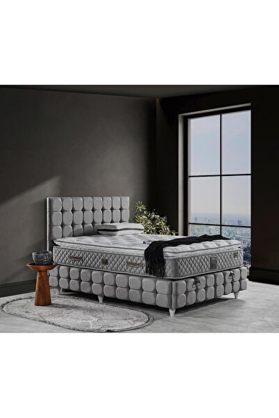 Mobilya Dükkanım Eylül 120X200 Tek Kişilik Yatak, Baza, Başlık Seti EY2020