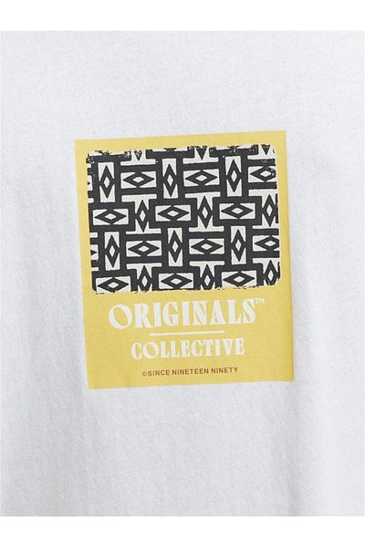 Jack & Jones Ανδρικό μπλουζάκι Jack Jones Mykonos Geo Front 12256328
