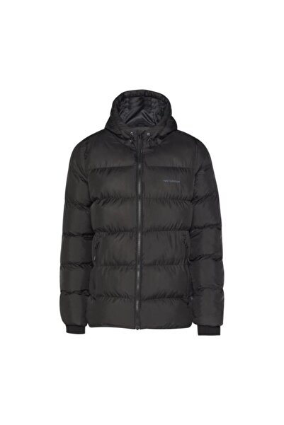 New Balance Men's Black Hooded Coat MPJ3122-BK
