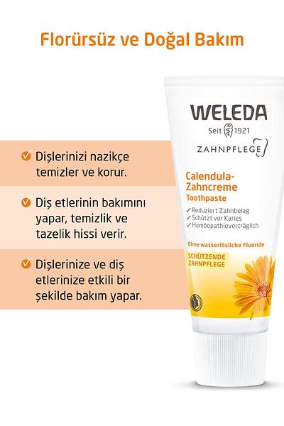 Weleda Calendula Extract Organic Toothpaste 75ml