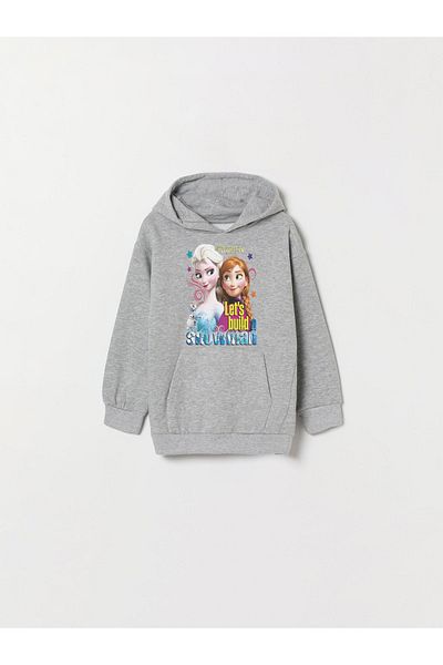LAND MODA Hanorac cu glugă unisex pentru copii - Imprimat
