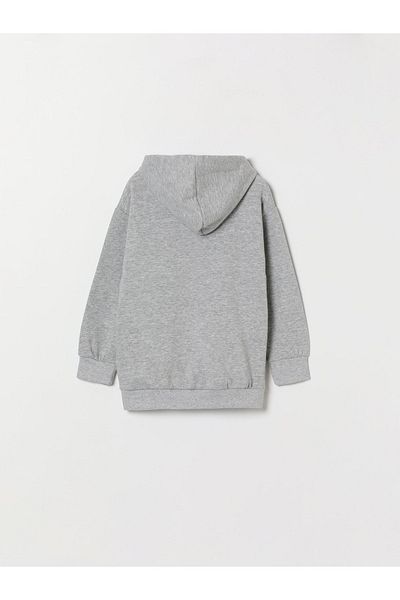LAND MODA Hanorac cu glugă unisex pentru copii - Imprimat