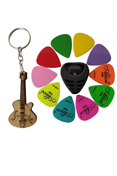 Alice pena (10 adet+gitar anahtarlık+pena şarjörü)