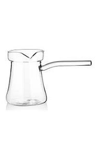 MCEM STORE 400 ml.Heat Resistant Borosilicate Glass Coffee Pot - Royaleks-CLKN-1860