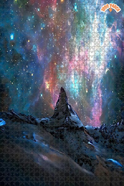 Teona Ahşap Fantastik Işıkların Arasında'ki Zirve Çift Katlı Çerçeveli Asılab...