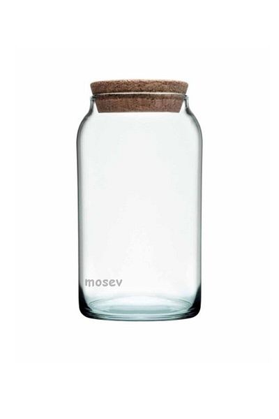 Paşabahçe Aware Mushroom Jar with Lid 860cc