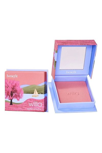 benefit cosmetics Soft Neutral-Rose Willa WANDERful World Blush 6 gr -01 Pinky Beach - SHİNE2