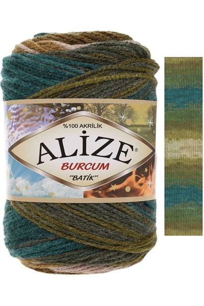 Alize Πλεκτό νήμα χειρός Burcum Batik 4684