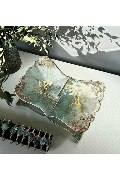 Sultan Tasarım Epoxy Quran - Table Top Special Design Quran Rally