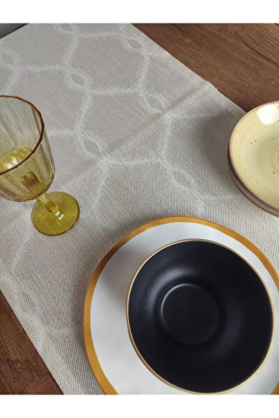 PİKKO HOME 48*152 CM Polyester Glitter Jacquard Runner