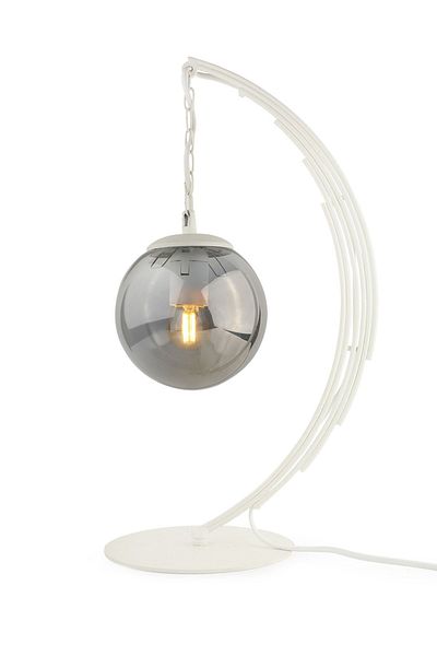 Begüsa White Smoked Glass - Ayko Table Lamp