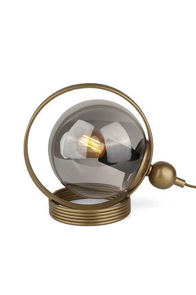 Begüsa Antique Smoked Glass - Palmas Table Lamp