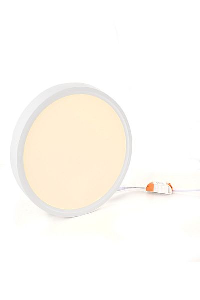 Begüsa Slim Led Panel 24w Round Surface Mounted White 3000 K
