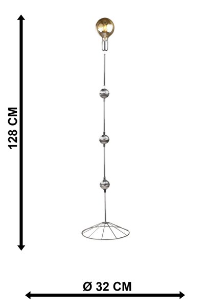 Begüsa Karlos Lambader Krom