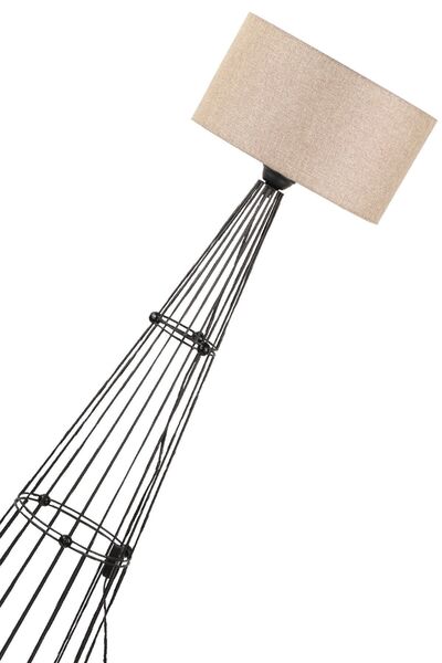 Begüsa Filipin Lambader Siyah Hasır Şapka