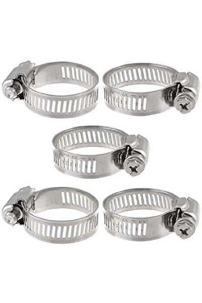 ÇEÇEN HOME 20x32 Metal Hose Clamp - 5 Pieces Adjustable