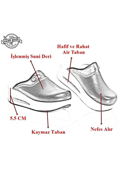 SABOTERLİK Дамски чехли Air Sabo за болница, лекар и медицинска сестра, бели