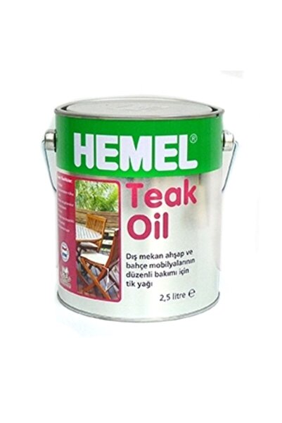 Hemel Teak Oil Yağ Teak Yağı 2,5 Lt