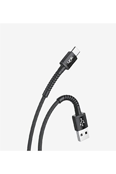 Linktech Lınk Tech K552 Safe Type C Metal Başlı 1000 mm Şarj Senkronizasyon