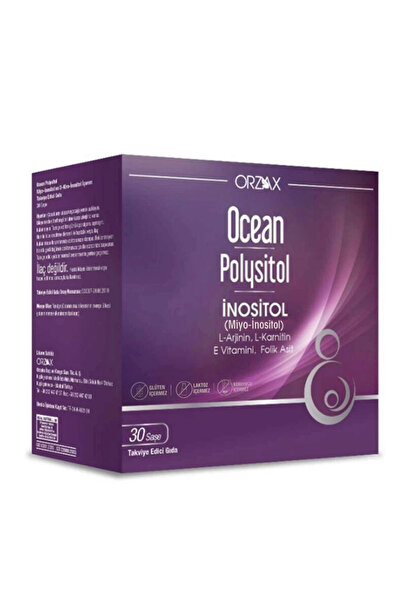 Ocean Polysitol Takviye Edici Gıda 30 Saşe - Folik Asit 400 ?g-MF-Diş Beyazlatıcı Köpük