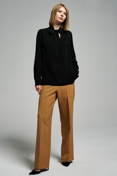 Journey Blouse-Tie Deetaylı, Long Sleeve Cuffed