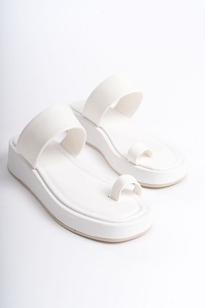 Shoesers Women's Special Design Orthopedic Sole Single Strap Flip Flops