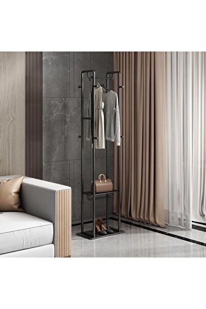 larissa design Askılık portmanto siyah