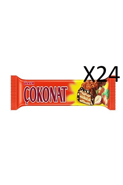 Ülker Çokonat Kaplı Gofret 33 G X 24 Adet