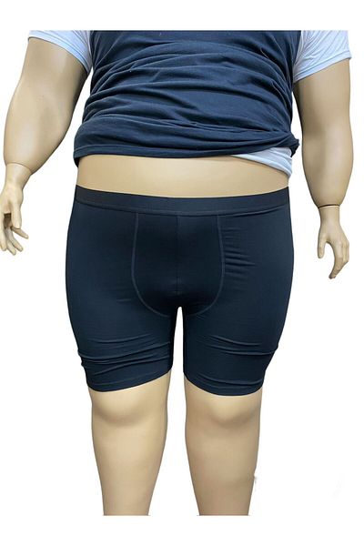 SMRenkli Μπόξερ Lycra Modal Plus Size