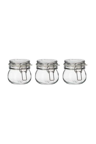 Deneme Zamanı Korken Jar with Lid, Transparent Glass