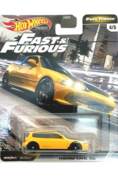 HOT WHEELS Premium Fast & Furious Honda Civic EG