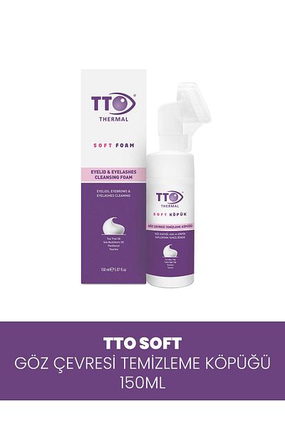 TTO SOFT EYE CONTAINER CLEANSING FOAM 150 ML (With Applicator)