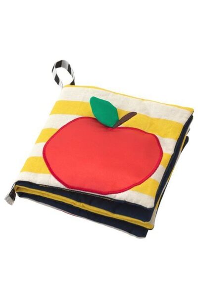 IKEA Bebek Oyun Kitabı Meridyendukkan Çok Renkli Farklı Motifler Bebek Oyuncak