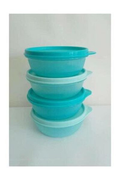 Tupperware Blue Candy Cap 4 Pieces