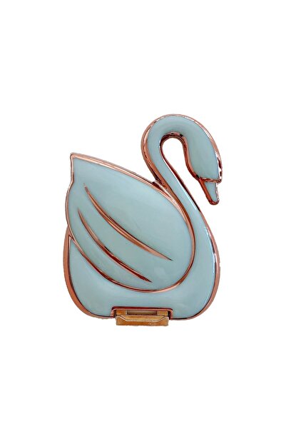 halkhouse Space Kuğu Astronot Figürlü Kılıfa Yapışkanlı Şık Unisex Cep Telefo...