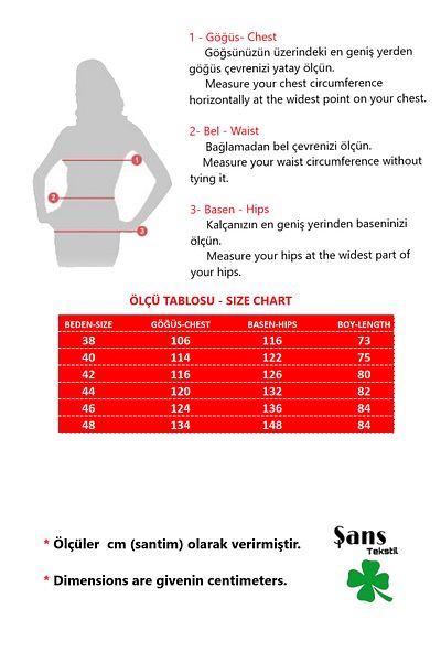 Şans سترة نسائية كبيرة الحجم من قماش الفيسكوز المنسوج الملون بفتحة جانبية ورقبة على شكل حرف V 65N37789