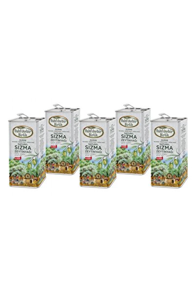 vakfıkebir Soğuk Sıkım Zeytinyağı 20 Litre 4 Adet