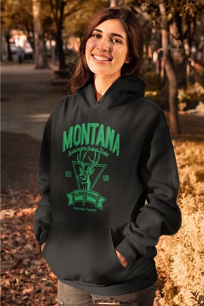 NEW MODA Montana Printed Sweatshirt