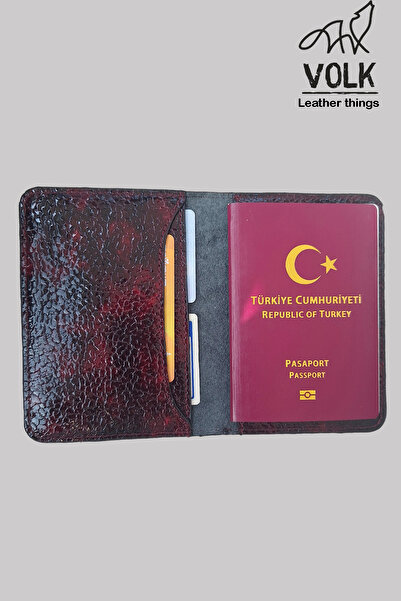 volk Genuine Leather Passport Case - 20 Size: 14.50