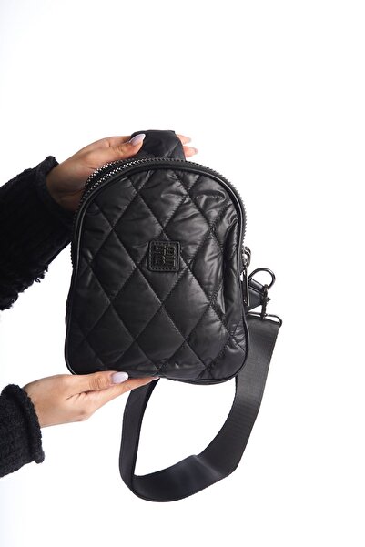 Shoesers Geantă de damă din țesătură parașută de dimensiuni mici pentru talie...