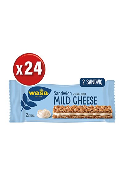 Wasa Krem Peynirli Sandviç (Mild Cheese Sandwich) 30 G x 24 adet (1 koli)